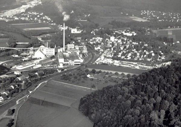 Wildegg AG - Flugaufnahme Vorderseite