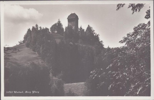 Wattwil, Burg Yberg Vorderseite
