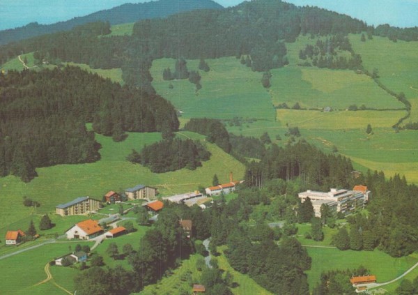 Zürcher Höhenklinik Wald, Faltiberg, Wald ZH - Flugaufnahmen Vorderseite