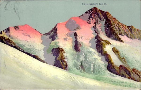 Finsteraarhorn (4273 m) Vorderseite