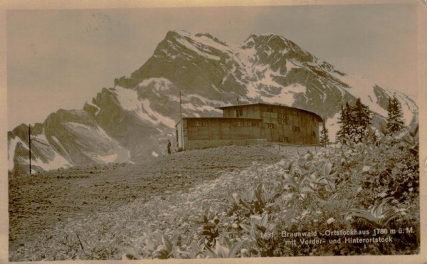 Braunwald, Ortstockhaus Vorderseite