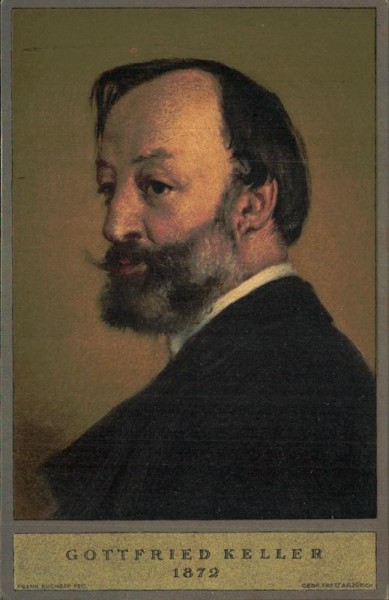 Bundesfeier 1919, Gottfried Keller 1872 Vorderseite