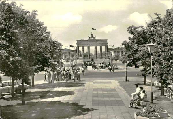 Berlin, Hauptstadt der DDR Vorderseite