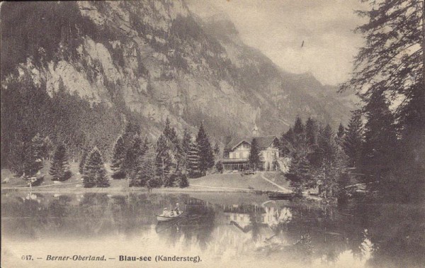 Berner - Oberland, Blau-see (Kandersteg)