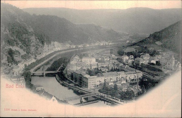 Bad Ems Brück & Sohn, Meissen Vorderseite