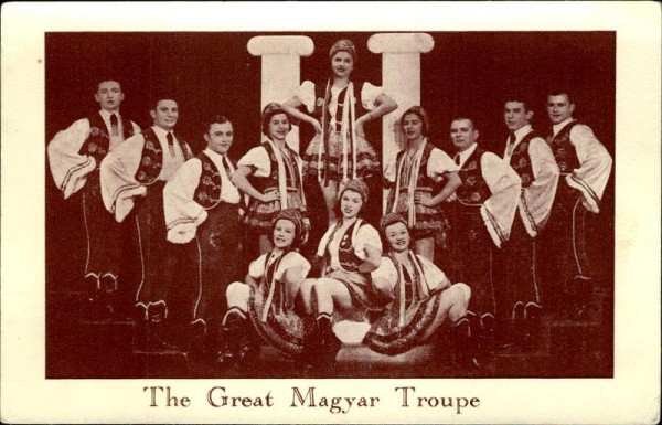 The Great Magyar Troupe, 1940 Vorderseite