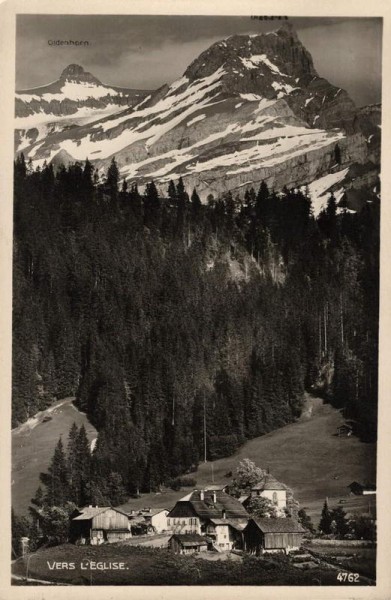 Vers l'Eglise. 1938 Vorderseite