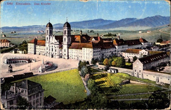 Kloster Einsiedeln Vorderseite