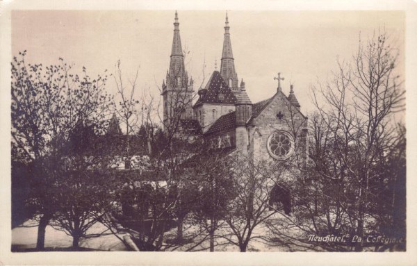 Neuchâtel. La Collégiale