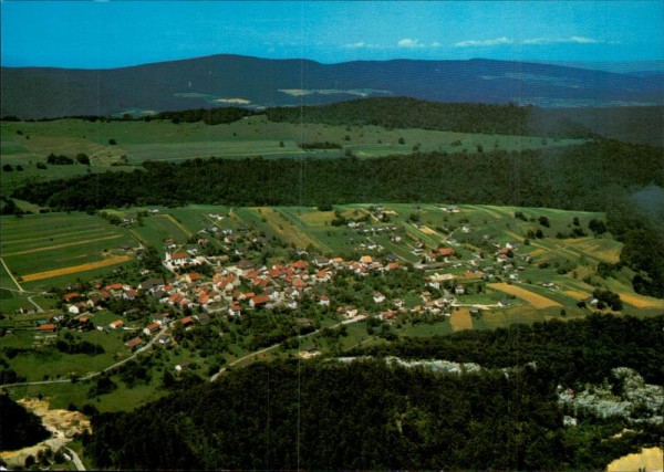 Liesberg, Flugaufnahme Vorderseite