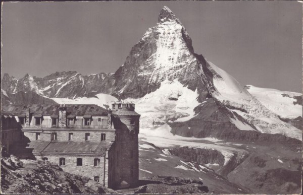 Zermatt. Kulm-Hotel Gornergrat Matterhorn