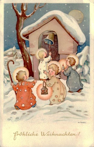 fröhliche Weihnachten! Vorderseite