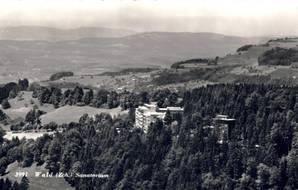 Wald (Zch), Sanatorium  Vorderseite