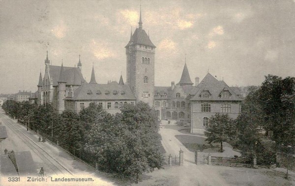 Zürich, Landesmuseum Vorderseite