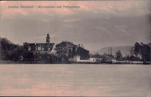 Institut Mariazell - Wurmsbach mit Parkanlage Vorderseite