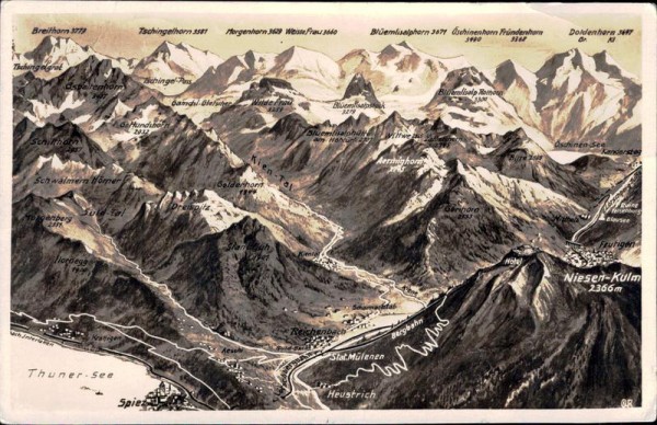 Niesen-Kulm Vorderseite