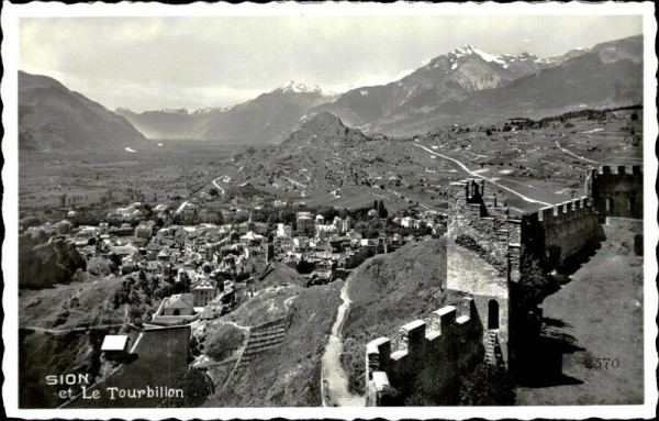 Sitten/Sion et Le Tourbillon Vorderseite