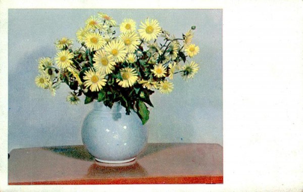 Blumen in Vase Vorderseite