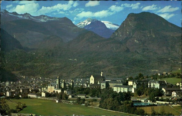 Brig gegen Belalp Vorderseite