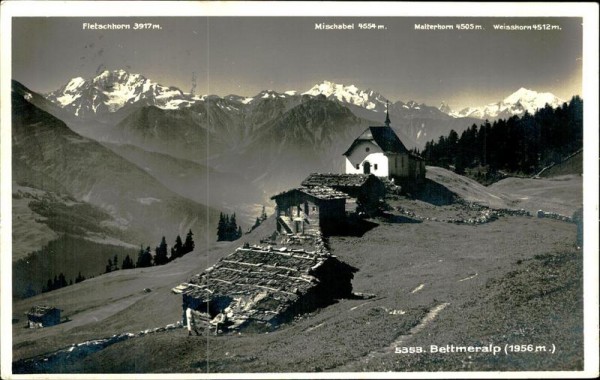 Bettmeralp Vorderseite