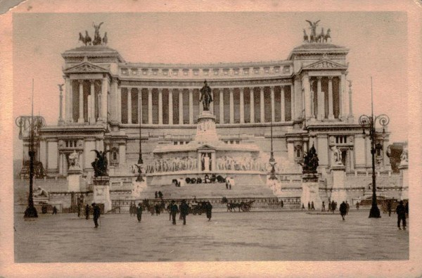 Monumento a Vittorio Emanuele II Vorderseite