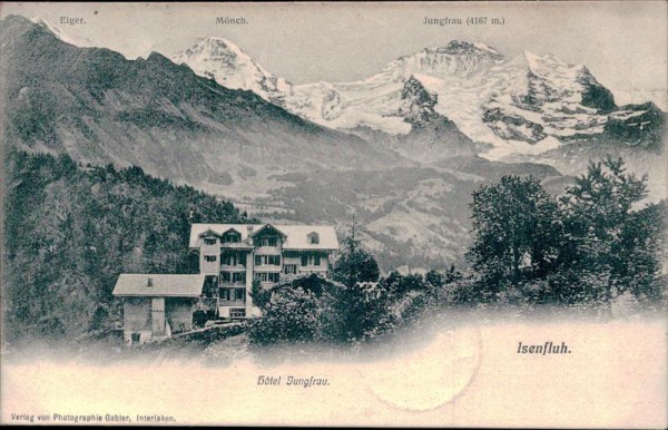 Isenfluh, Hôtel Jungfrau Vorderseite