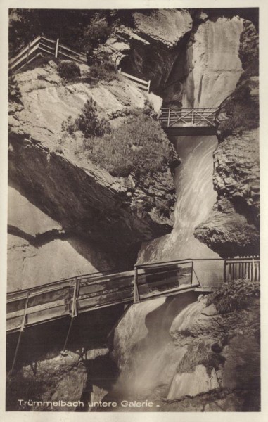 Trümmelbach untere Galerie