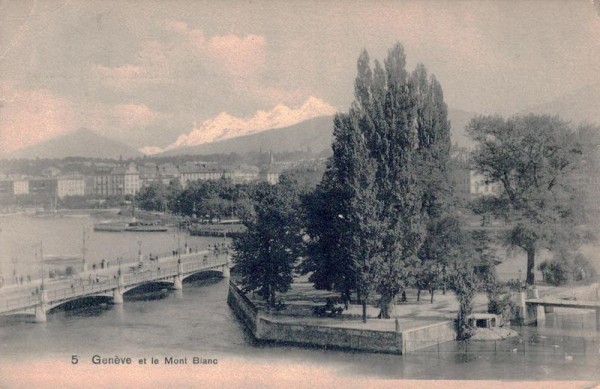 Genève et le Mont Blanc Vorderseite