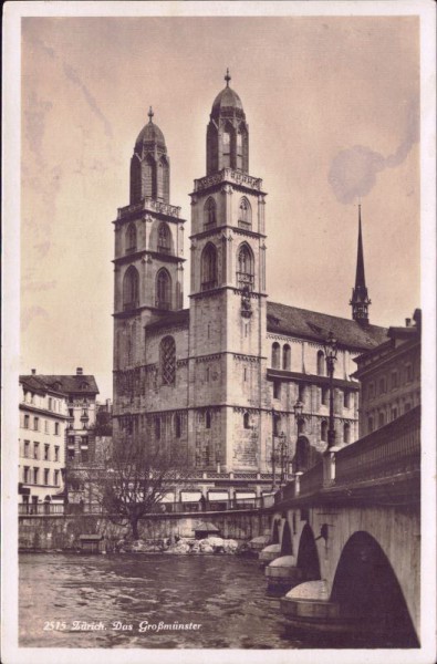 Zürich - Das Grossmünster
