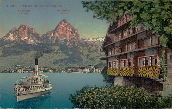 Treib am Brunnen und Mythen. Vorderseite