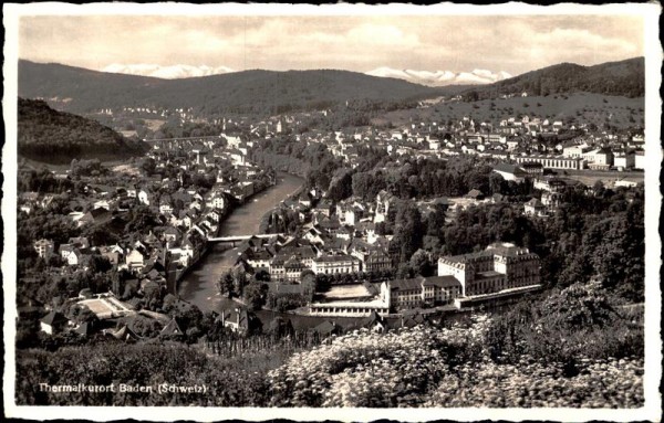 Thermalkurort Baden Vorderseite