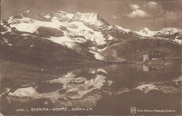 Berninapass (2235 m) Vorderseite