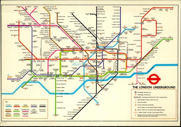 The London Underground Vorderseite