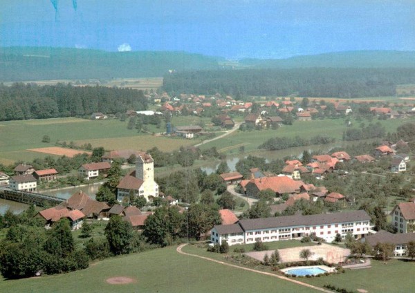 Aarwangen BE - Flugaufnahmen Vorderseite