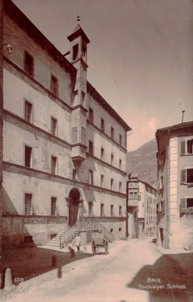 Stockalper Schloss Vorderseite