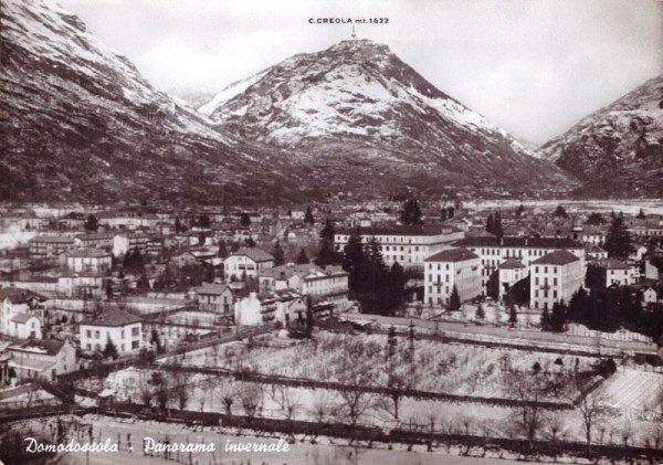 Domodossola - Panorama invernale