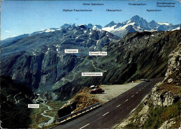 Furkapass Vorderseite