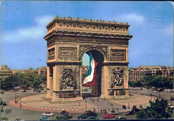 Arc de triomphe de l'Étoile Vorderseite