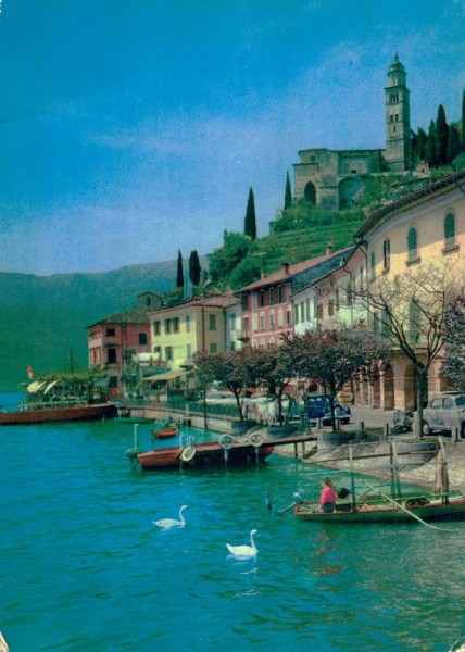 Morcote. Lago di Lugano Vorderseite