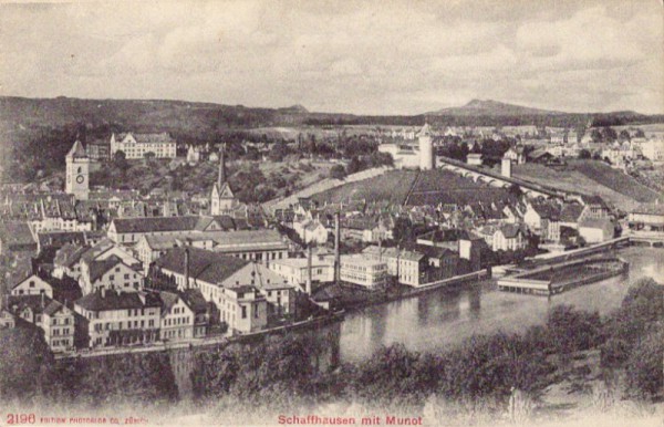 Schaffhausen mit Munot