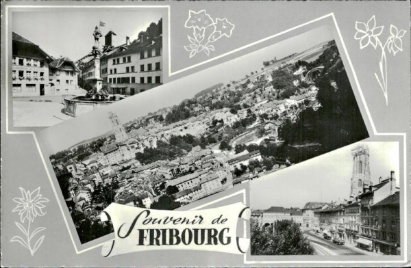 Souvenir de Fribourg Vorderseite