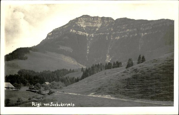 Rigi von Seebodenalp Vorderseite