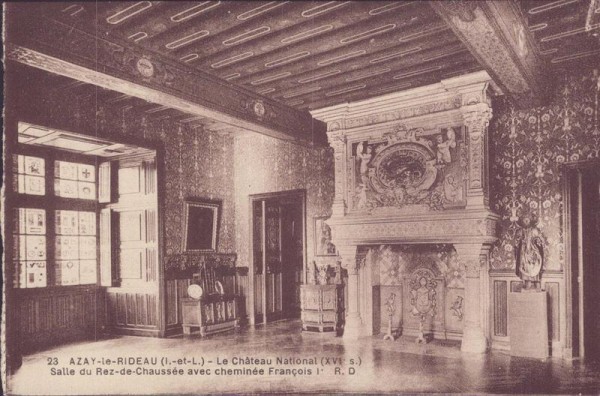 Schloss Azay-le-Rideau Vorderseite