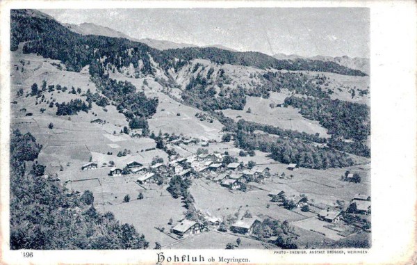 Hohfluh ob Meyringen Vorderseite
