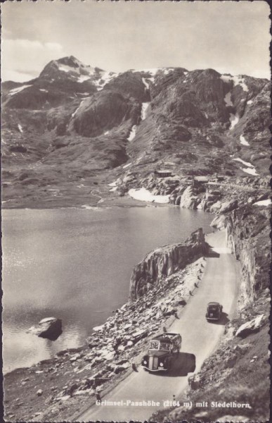 Grimsel - Passhöhe mit Siedelhorn