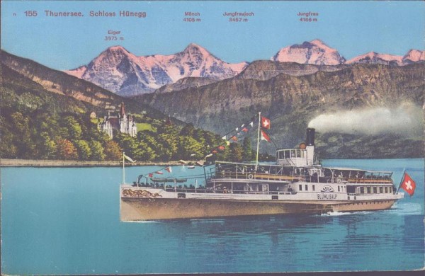 Thunersee, Schloss Hünegg Vorderseite