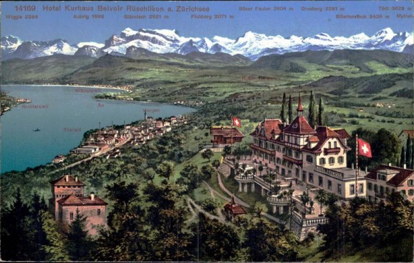 Hotel Kurhaus Belvoir Rüschlikon am Zürichsee Vorderseite
