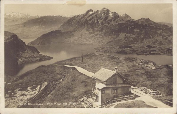 Kessiboden - Rigi-Kulm mit Pilatus Vorderseite