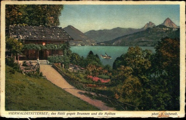 Vierwaldstättersee/Das Rütli Vorderseite