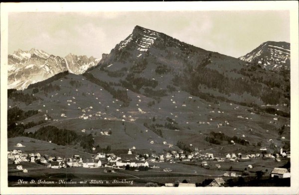 Neu St. Johann (Nesslau) Vorderseite